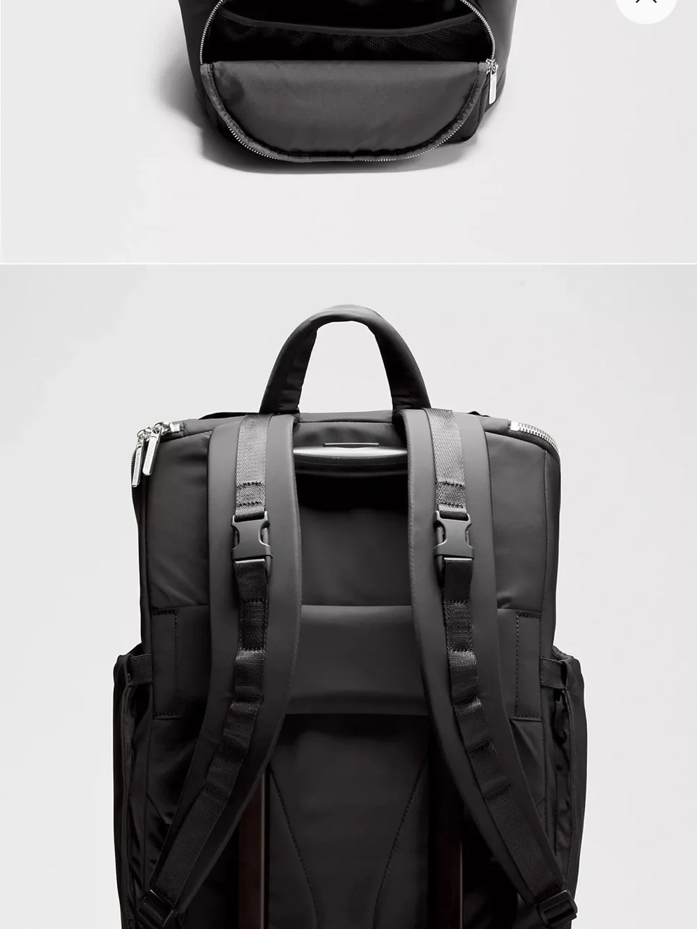 Lululemon New Parent Backpack 17L Black Diaper Bag